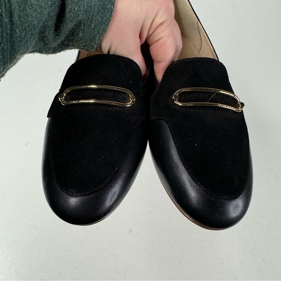 Cole Haan‎ Black Flats with Gold Hardware Size 7.5 - Picture 4 of 7